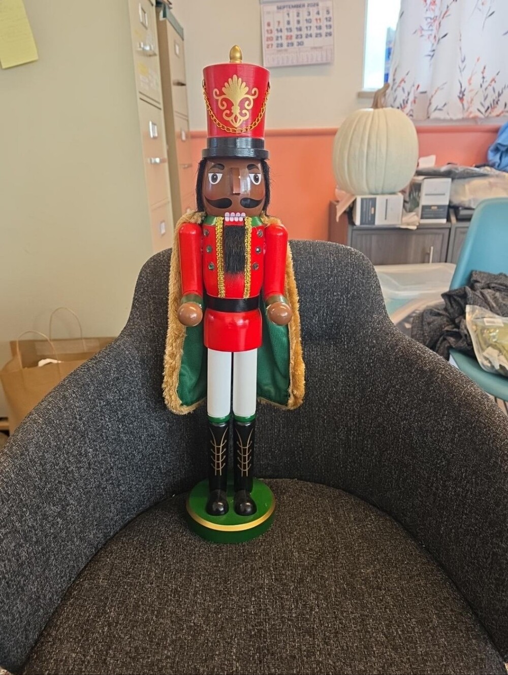New 24" Wooden Hobby Lobby Christmas Nutcracker King – Red, Green & Gold